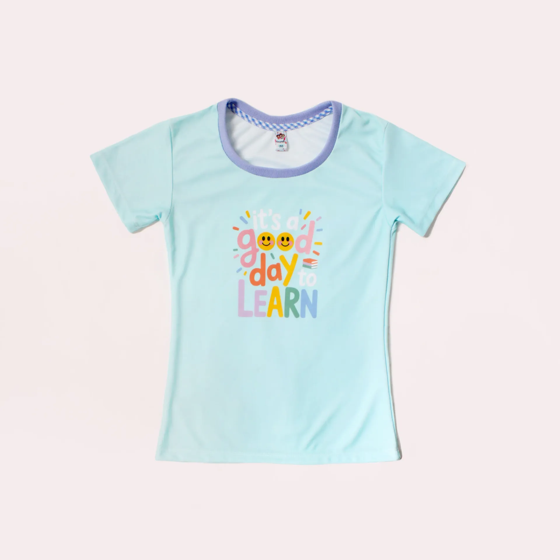 Teach-shirt Its a good day to learn Cielo (2XS, Normal)